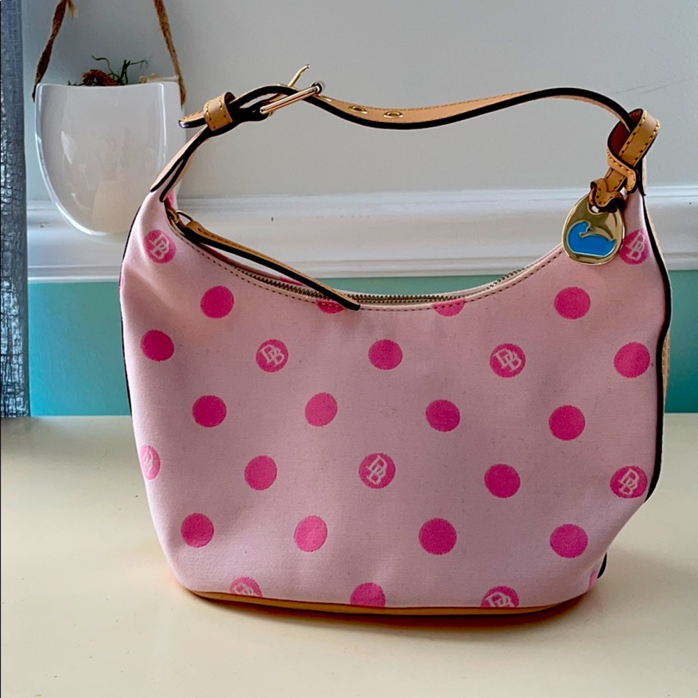 Dooney & Bourke Pink Polka Dot Bag